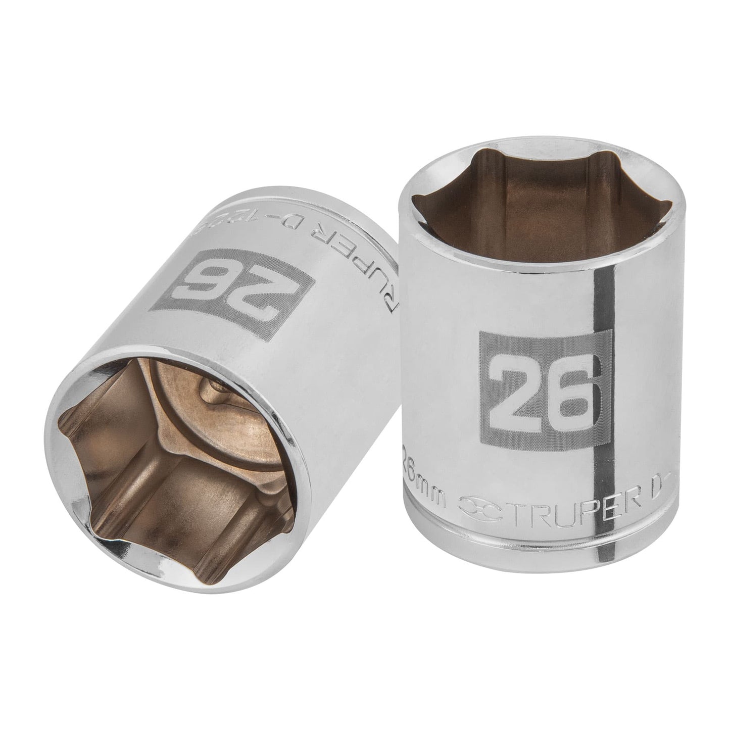 Dado 26 mm 6p cuadro 1/2pulg