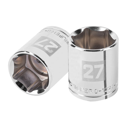 Dado 27 mm 6p cuadro 1/2pulg