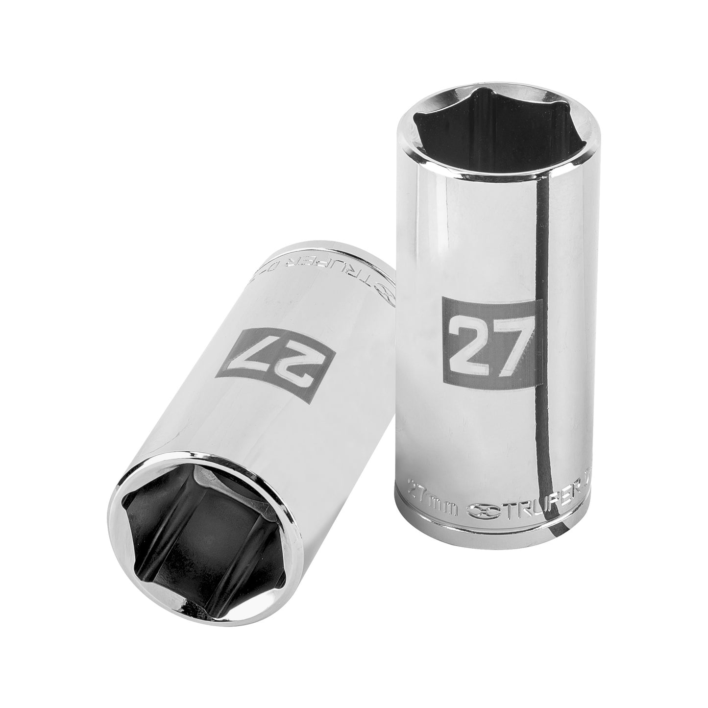 Dado largo 27 mm 6p cuadro 1/2pulg