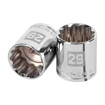 Dado 29 mm 12p cuadro 1/2pulg