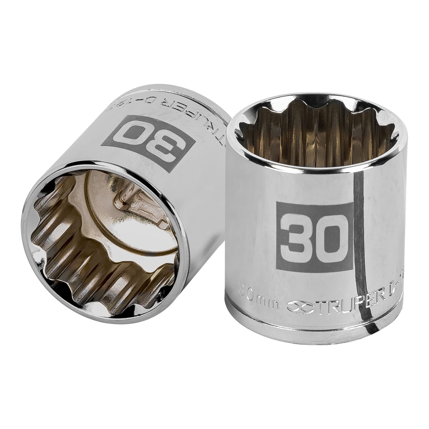 Dado 30 mm 12p cuadro 1/2pulg