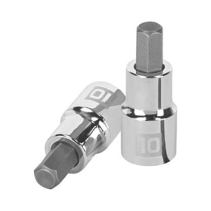 Dado punta hexagonal 10 mm cuadro 1/2pulg