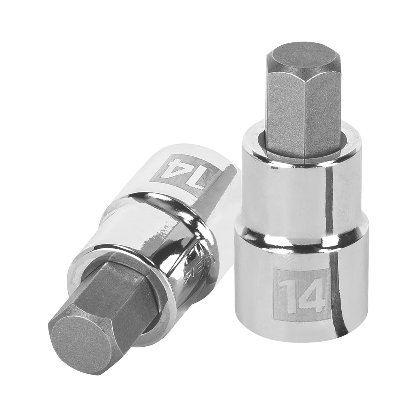 Dado punta hexagonal 14 mm cuadro 1/2pulg