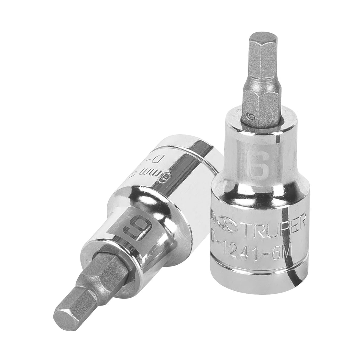 Dado punta hexagonal 6 mm cuadro 1/2pulg