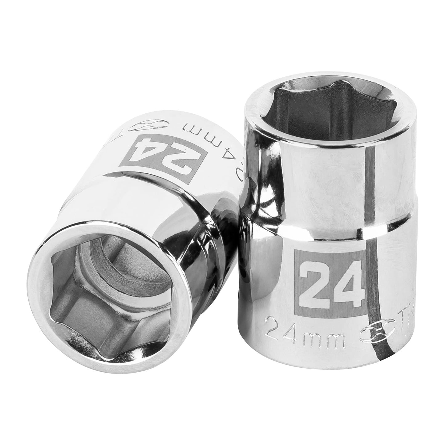 Dado 24 mm 6p cuadro 3/4pulg