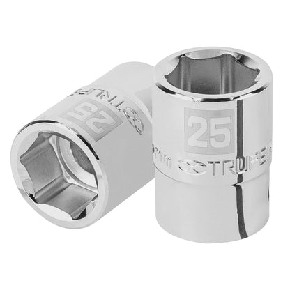 Dado 25 mm 6p cuadro 3/4pulg