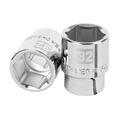Dado 32 mm 6p cuadro 3/4pulg