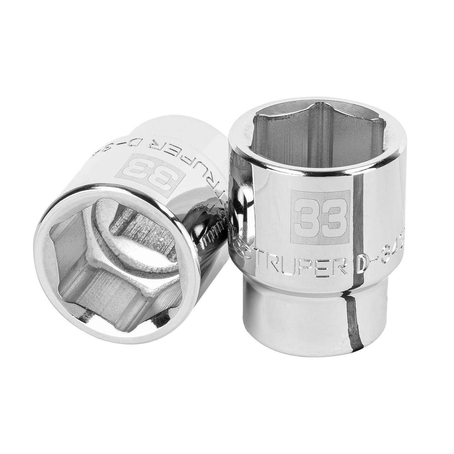 Dado 33 mm 6p cuadro 3/4pulg