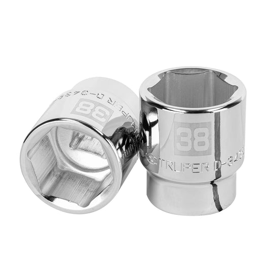 Dado 38 mm 6p cuadro 3/4pulg