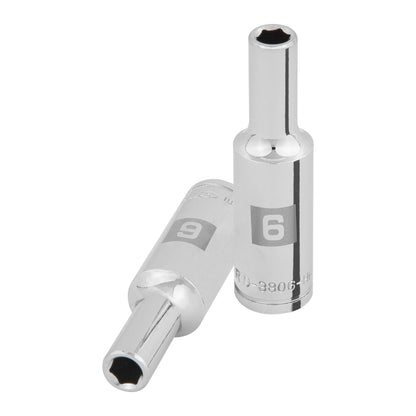 Dado largo 6 mm cuadro 3/8 pulg