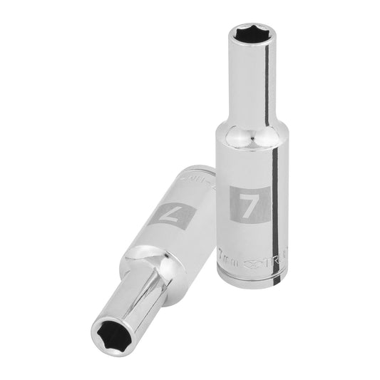 Dado largo 7 mm cuadro 3/8 pulg