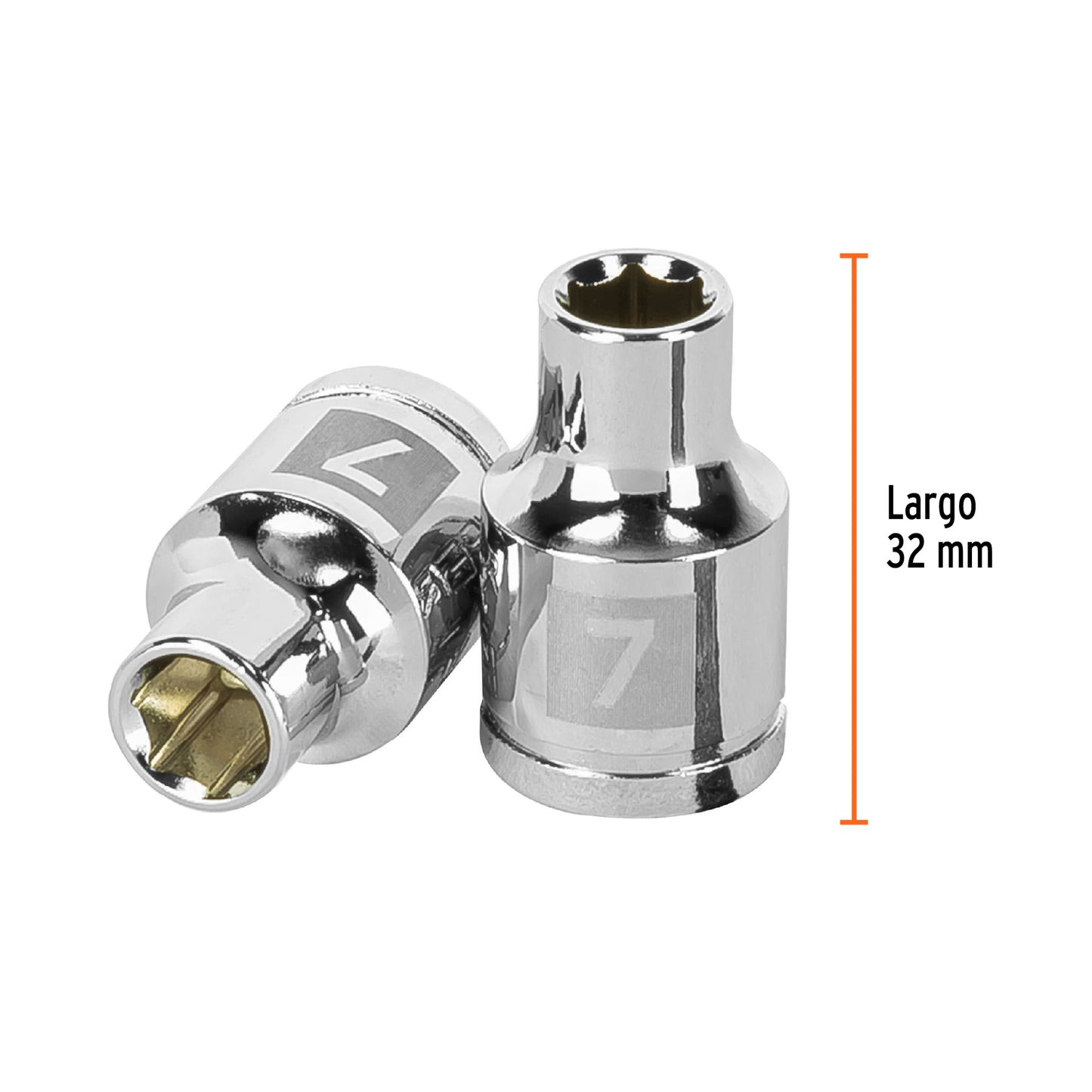 Dado 7 mm cuadro 3/8 pulg