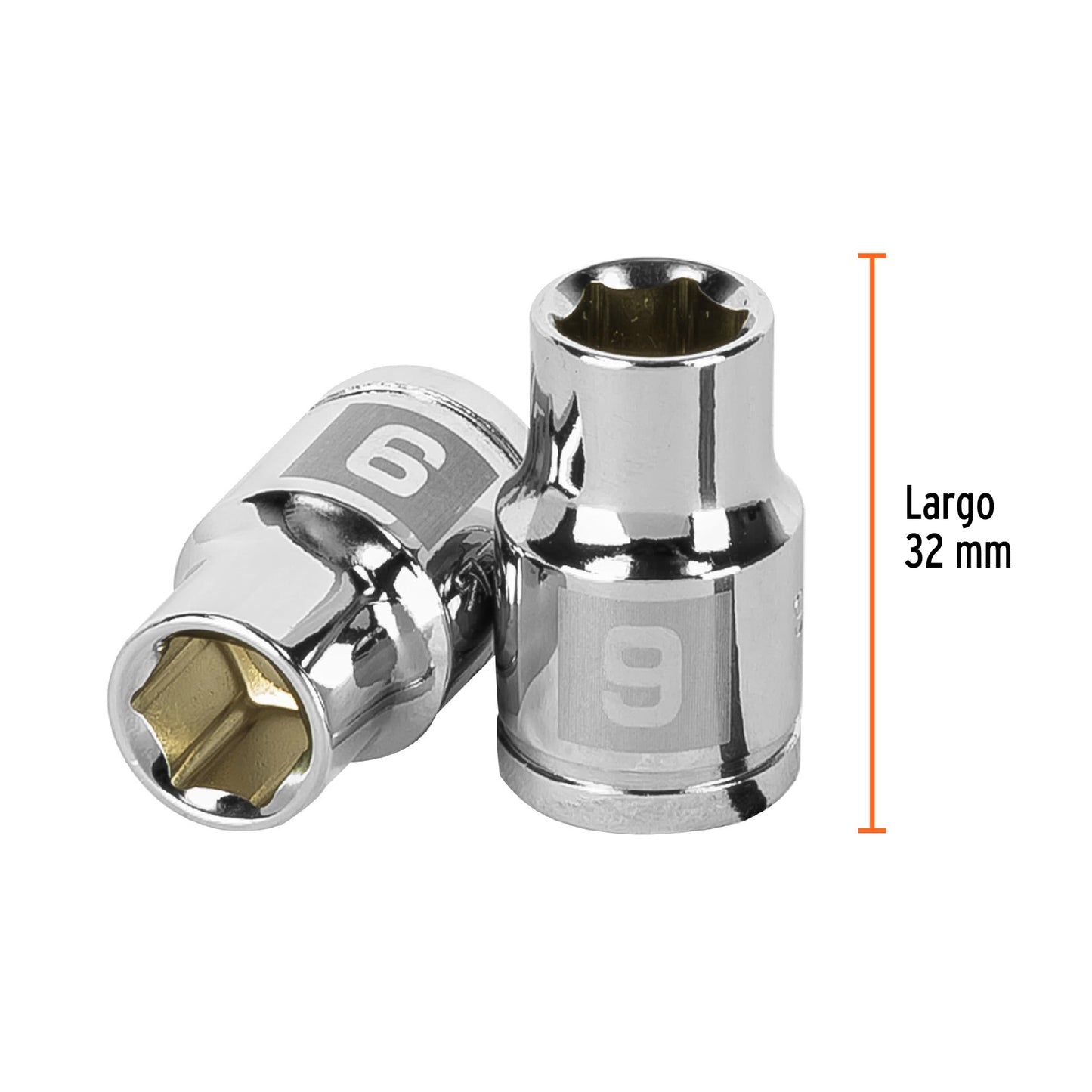 Dado 9 mm cuadro 3/8 pulg