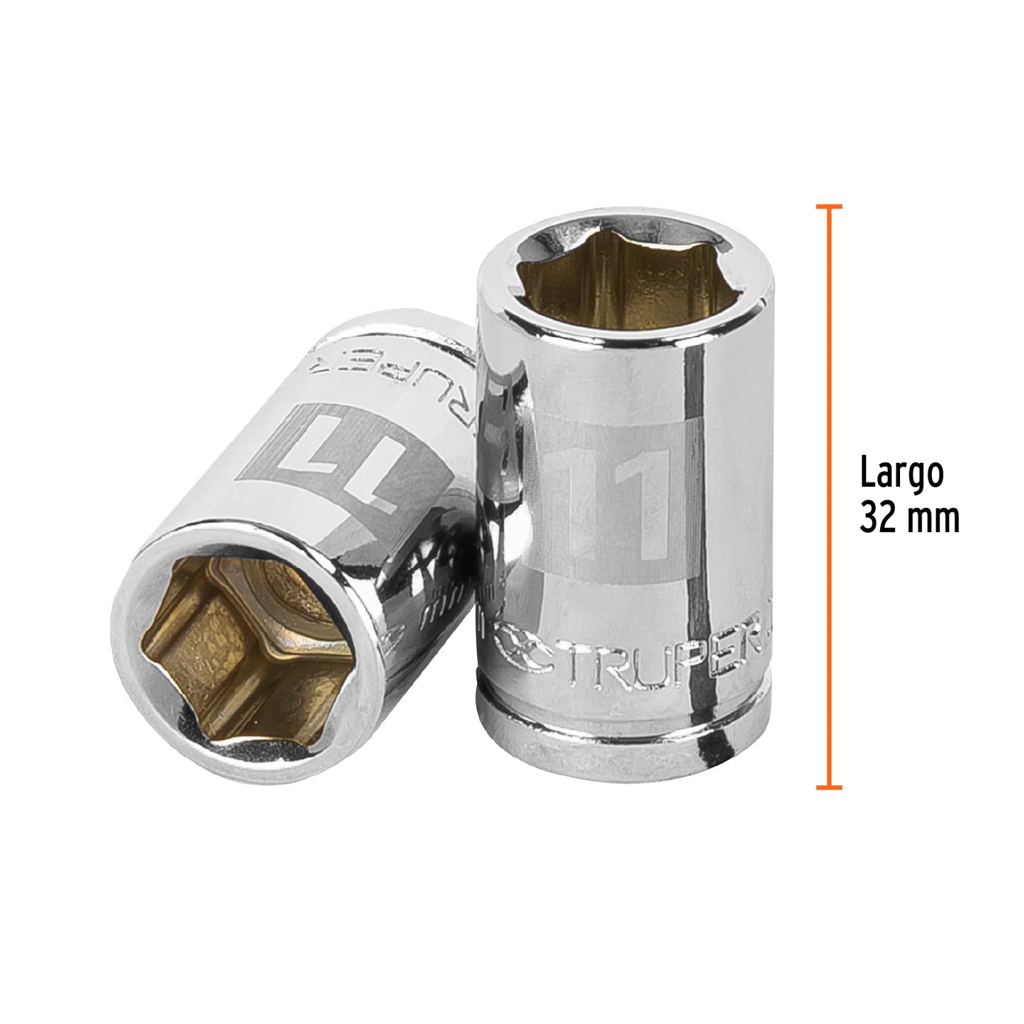 Dado 11 mm cuadro 3/8 pulg