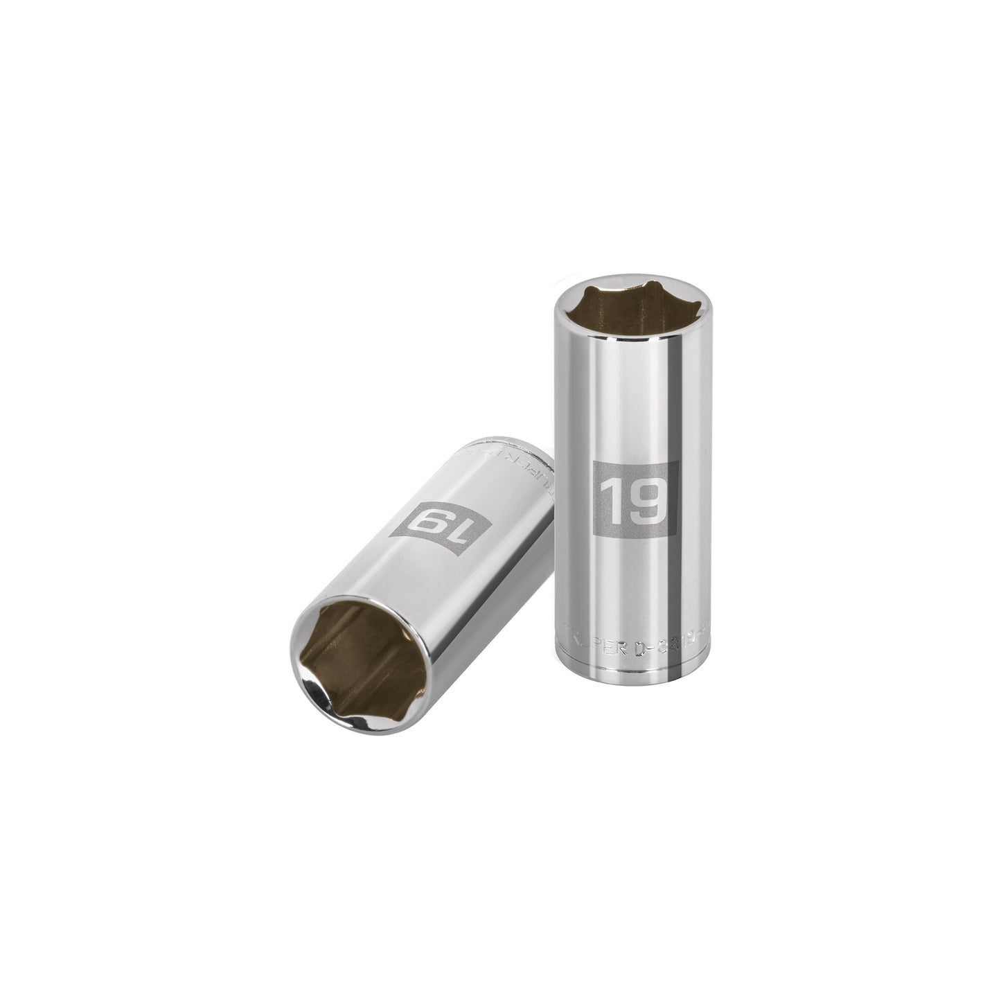 Dado largo 19 mm cuadro 3/8 pulg