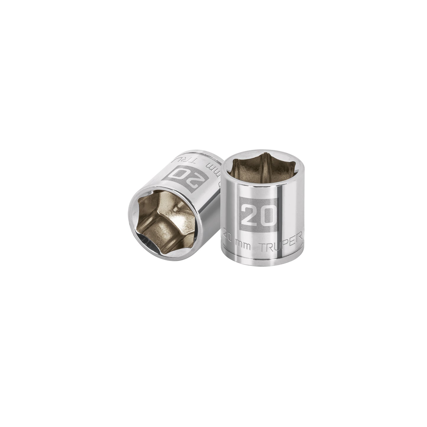 Dado 20 mm cuadro 3/8 pulg