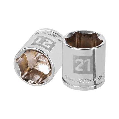 Dado 21 mm cuadro 3/8 pulg