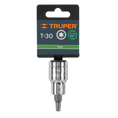 Dado punta torx T-30 cuadro 1/2pulg