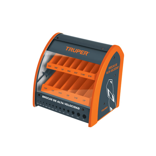 Despachador de brocas chico con calibrador de diámetros