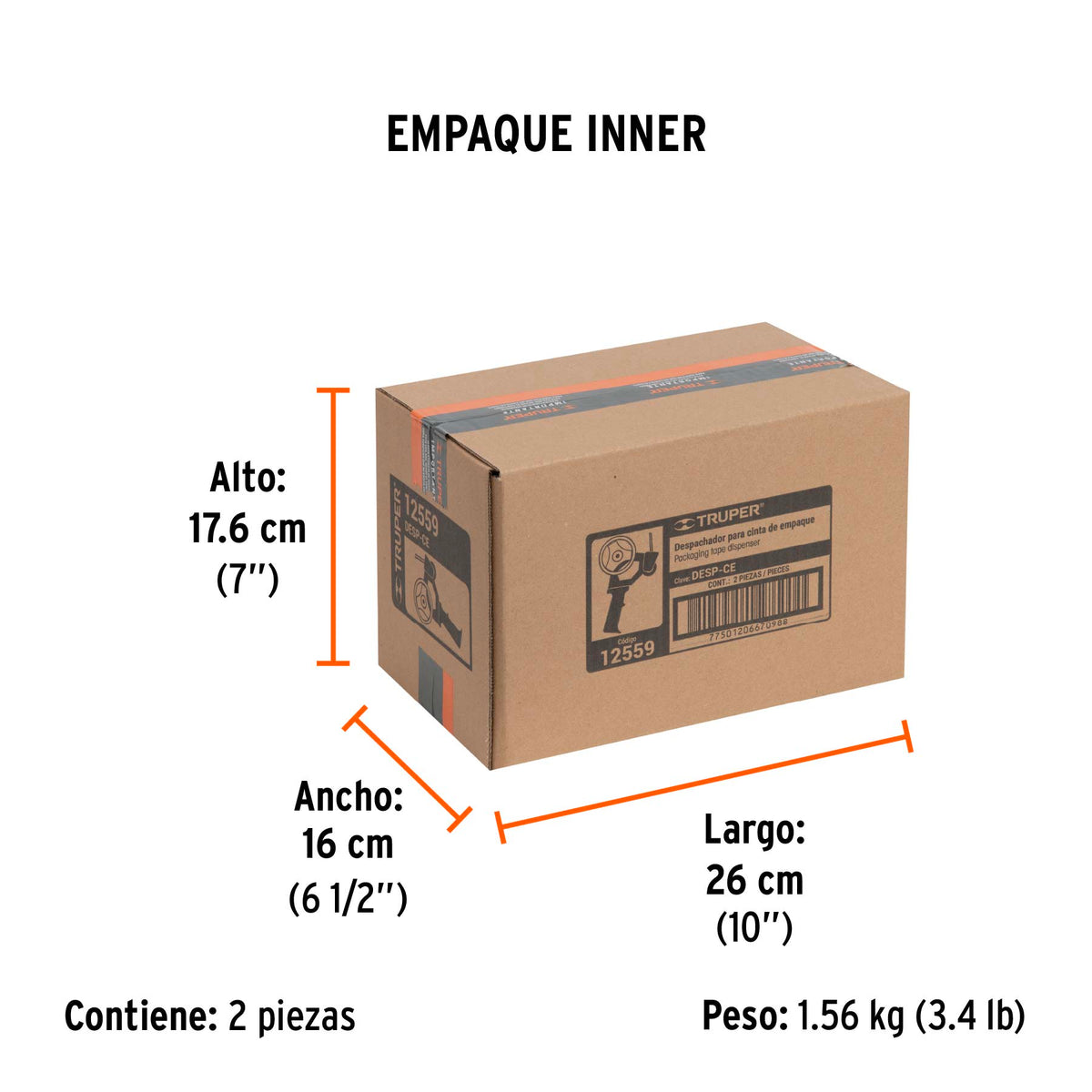 Despachador de cinta empaque · vista 5