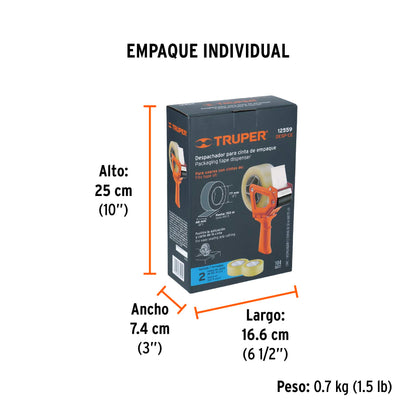 Despachador de cinta empaque · vista 4