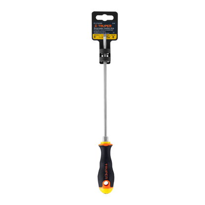 Desarmador cabinet de 3/16 con barra de 20.32 cm y mango Comfort Grip