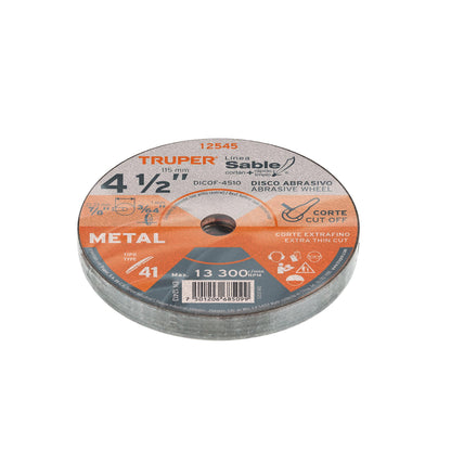 Disco abrasivo de corte preciso metal 3" x 1 mm · vista 4