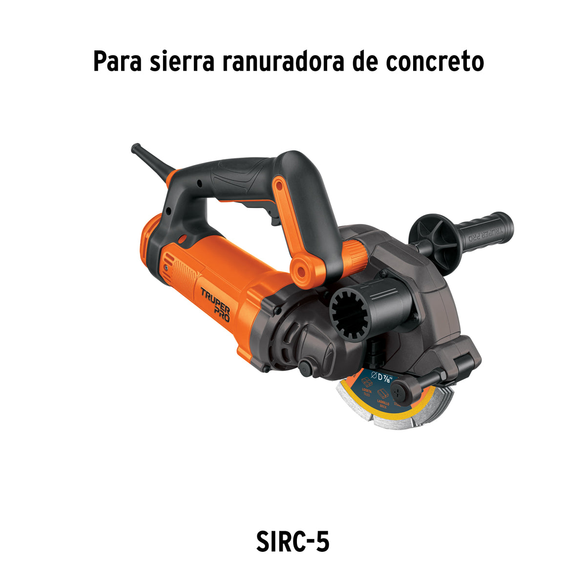 Disco de diamante 5" para ranuradora de concreto · vista 4