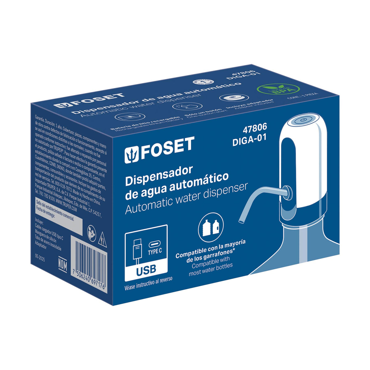 Dispensador eléctrico de agua para garrafón · vista 5