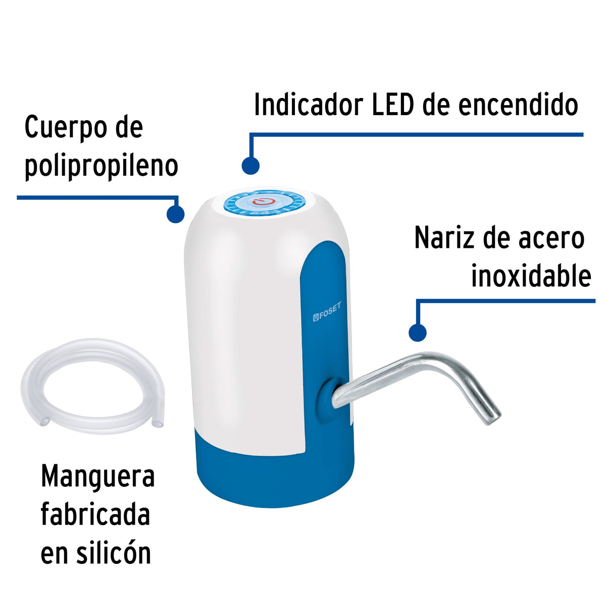 Dispensador eléctrico de agua para garrafón · vista 2