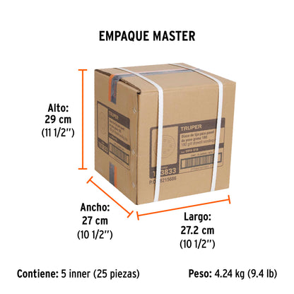 Paquete con 5 discos de lija 9" grano 180, para LIPA-9A · vista 3