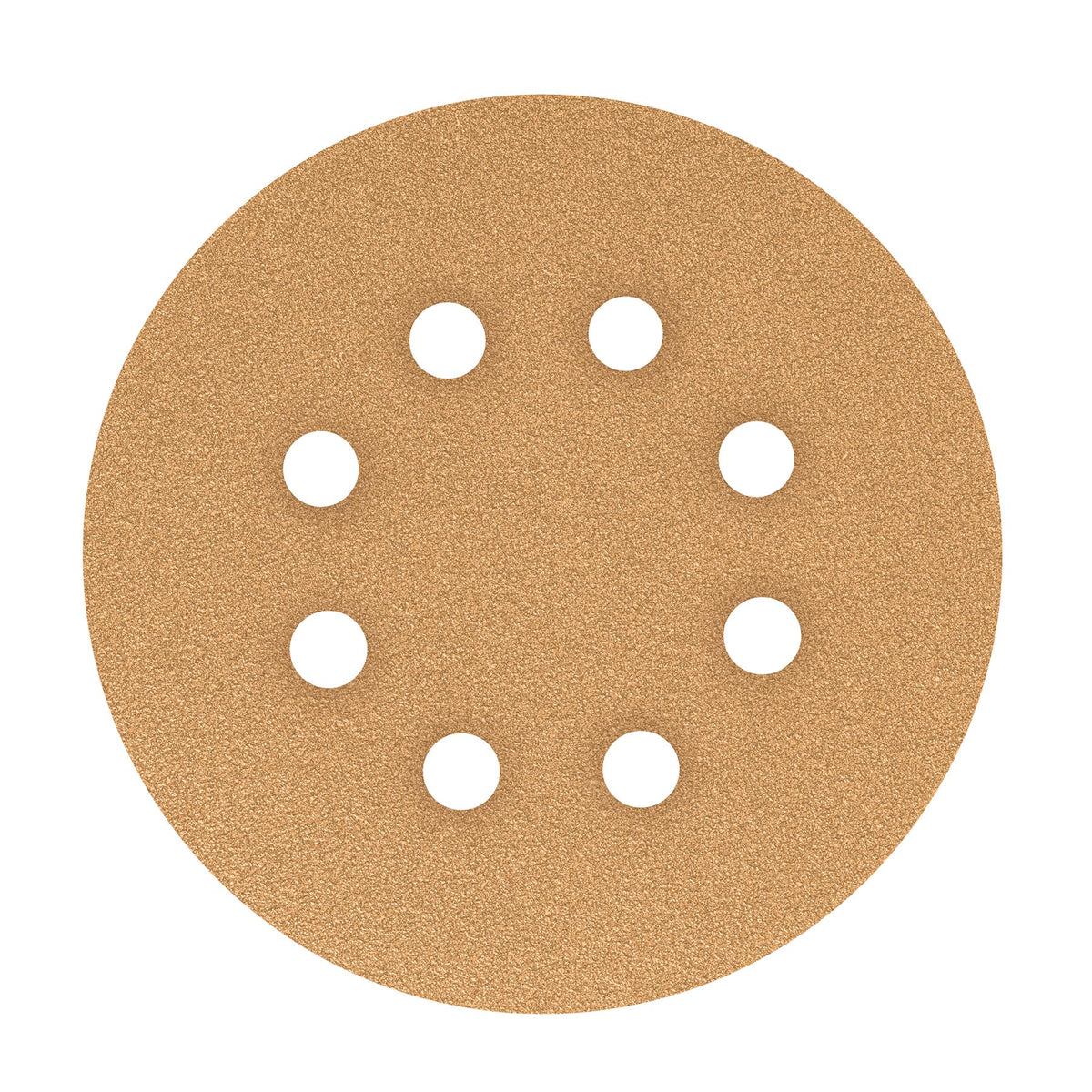 Paquete con 5 discos de lija 5" grano 100, 8 perforaciones