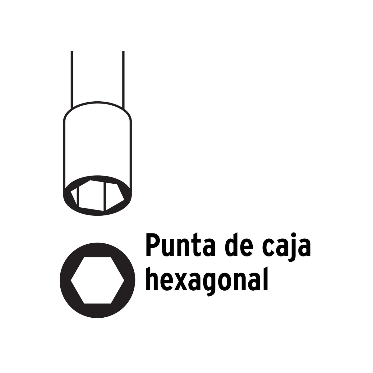 Desarmador de caja 1/2" mango de PVC · vista 5
