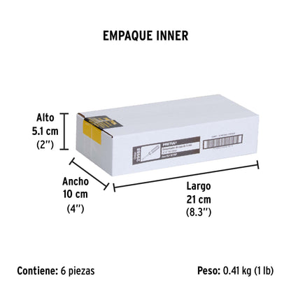 Desarmador de caja 3/16" mango de PVC · vista 7