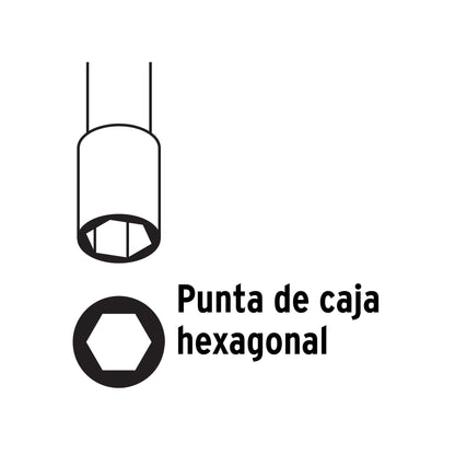 Desarmador de caja 3/8" mango de PVC · vista 5