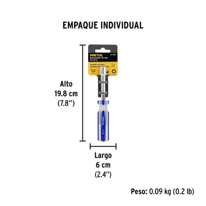 Desarmador de caja 3/8" mango de PVC · vista 6