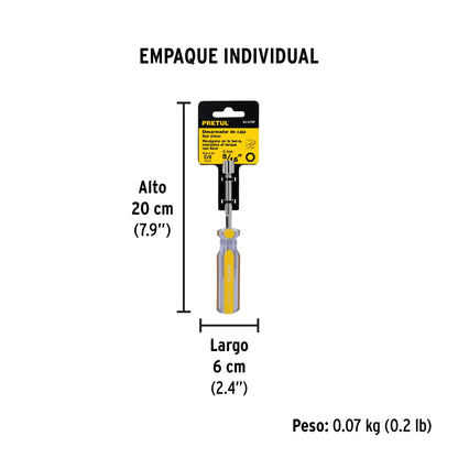 Desarmador de caja 5/16" mango de PVC · vista 6