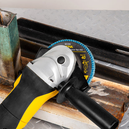 Disco laminado de 4-1/2" grano 40 con centro 7/8"