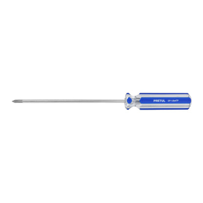 Desarmador de cruz de 1/8 x 4 con mango de PVC