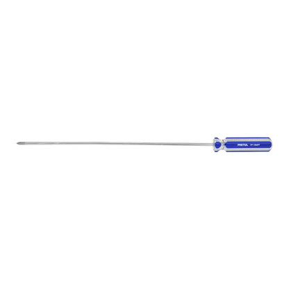 Desarmador de cruz de 1/8 x 8 con mango de PVC