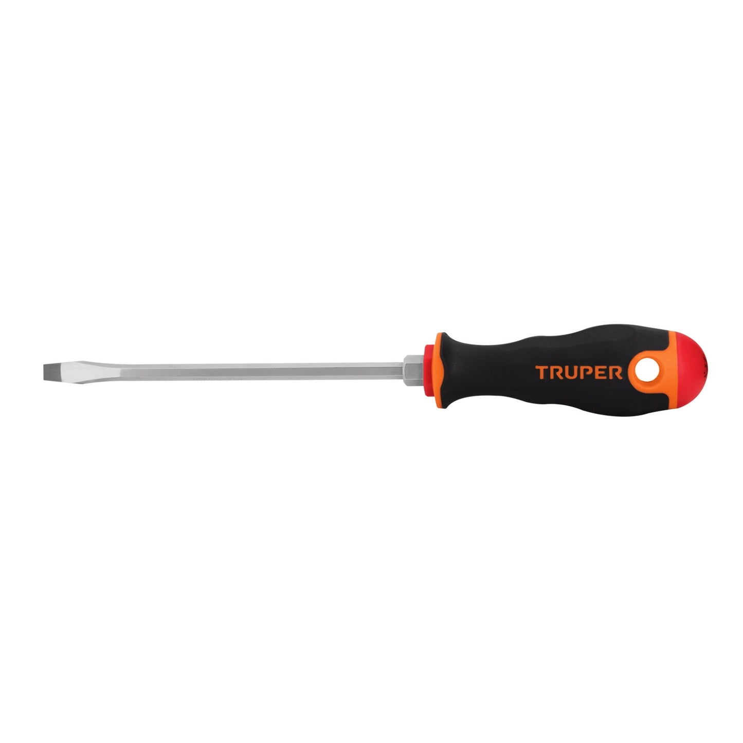 Desarmador plano de 1/4 con barra de 15.24 cm y mango Comfort Grip