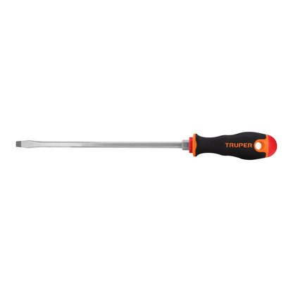 Desarmador plano de 5/16 con barra de 25.4 cm y mango Comfort Grip