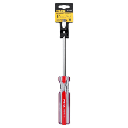Desarmador plano de 5/16 x 6 con mango de PVC