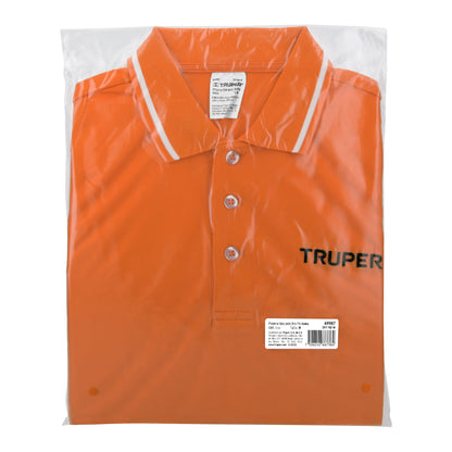 Playera polo performance para mujer color naranja en talla M