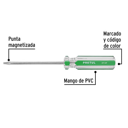 Desarmador punta Torx T 10 mango de PVC · vista 4