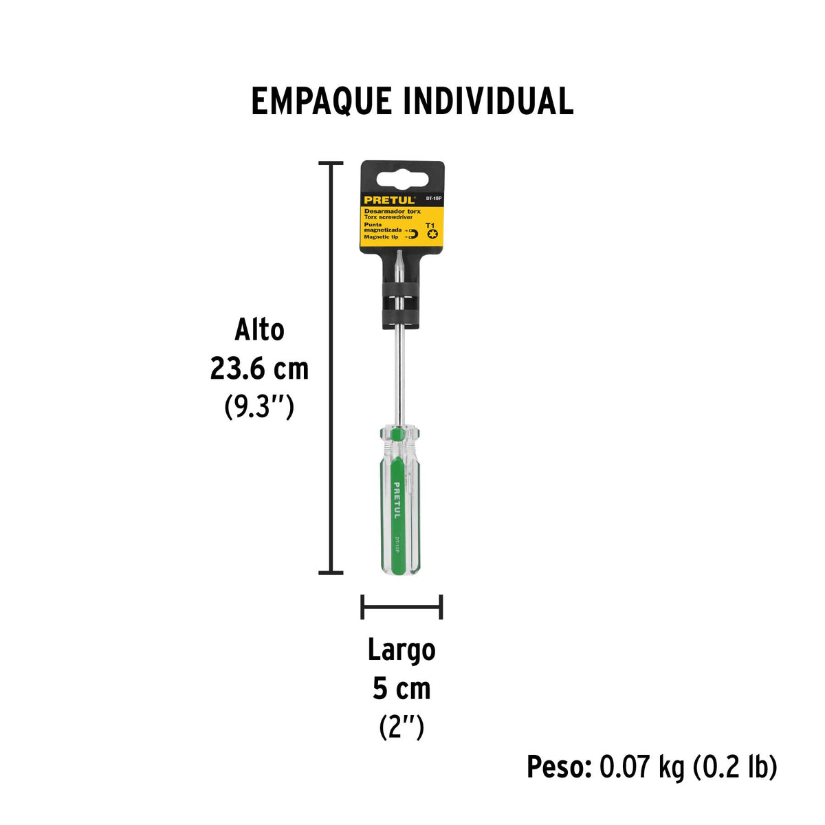 Desarmador punta Torx T 10 mango de PVC · vista 6