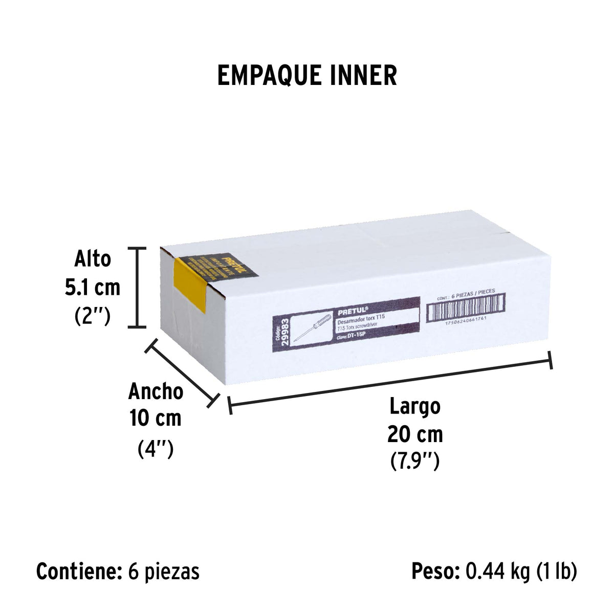 Desarmador punta Torx T 15 mango de PVC · vista 7