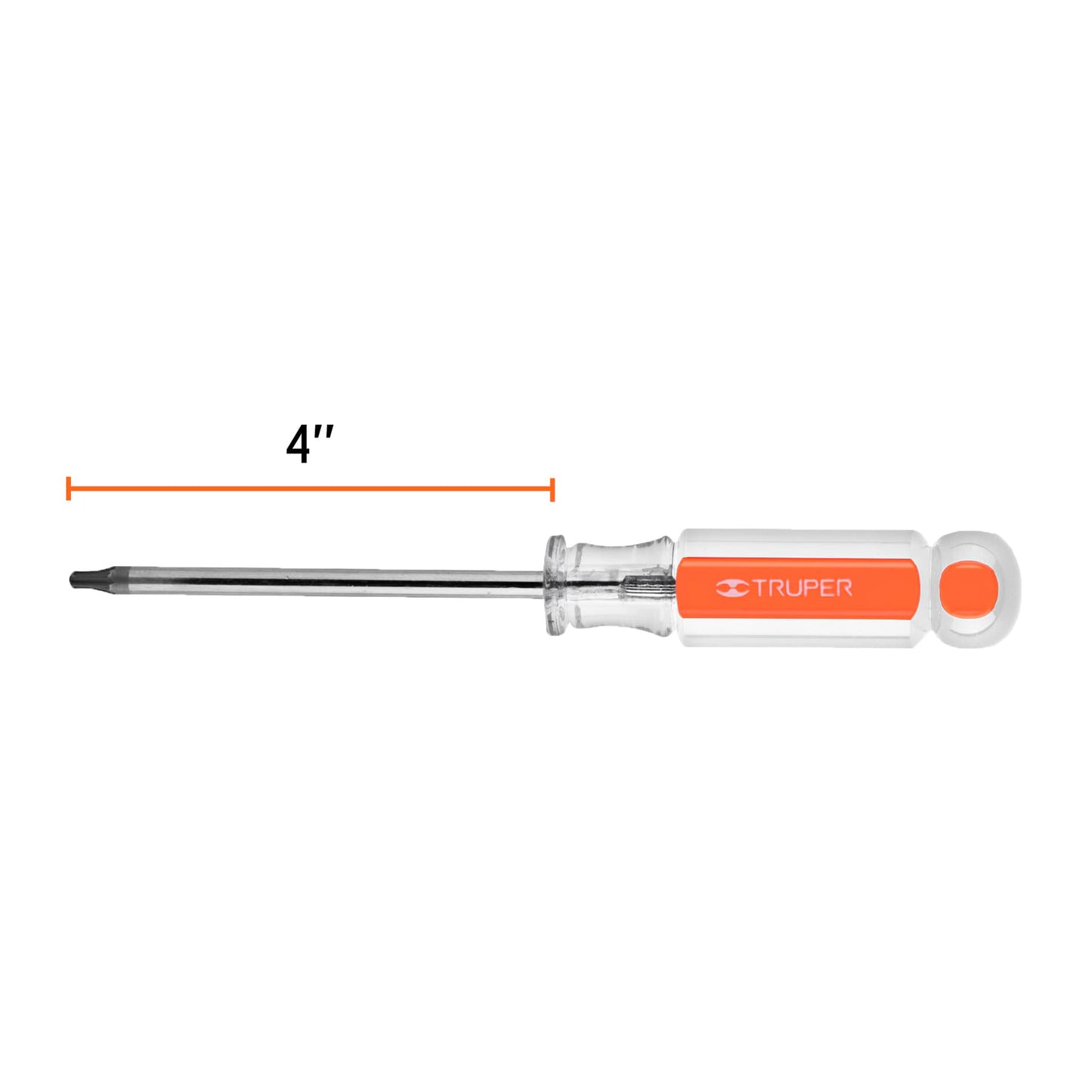 Desarmador Torx T-20 con barra de 10.16 cm y mango de acetato
