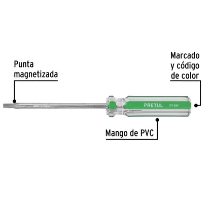 Desarmador punta Torx T 25 mango de PVC · vista 4