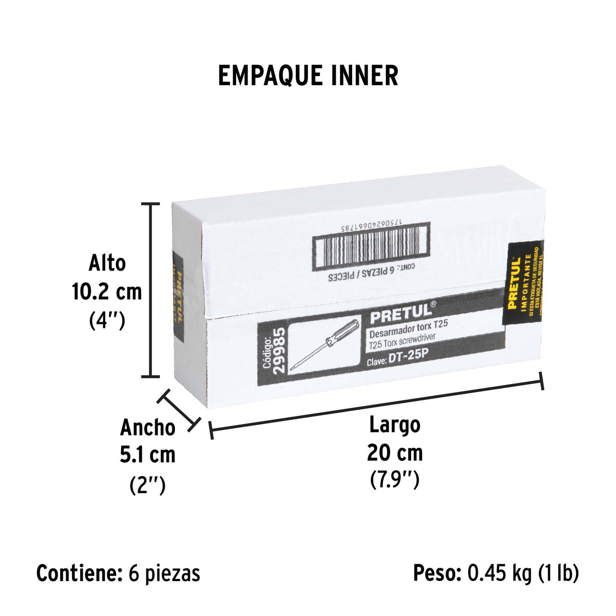 Desarmador punta Torx T 25 mango de PVC · vista 7